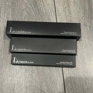 Limelife by Alcone brushes #17 #16 #05